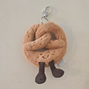 Jellycat Amuseables Pretzel Bag Charm